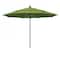 California Umbrella 11' Black Aluminum Market Patio Umbrella, Sunbrella Spectrum Cilantro 194061333143 - alternate 1